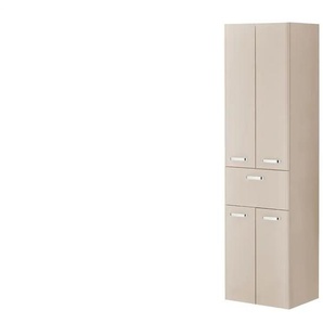 Hochschrank  Bodensee ¦ beige ¦ Maße (cm): B: 50 H: 182 T: 39.0