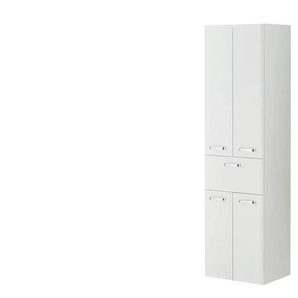 Hochschrank  Bodensee ¦ weiß ¦ Maße (cm): B: 50 H: 182 T: 39.0