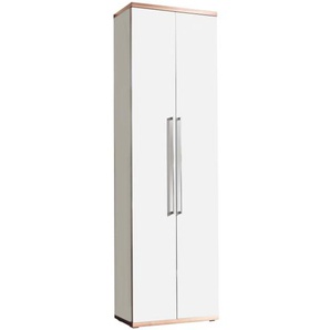 Hochschrank Come In, graubeige/Wildeiche