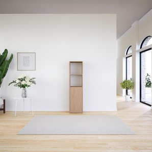 Hochschrank Eiche - Moderner Schrank: Türen in Eiche - Hochwertige Materialien - 41 x 156 x 34 cm, Selbst zusammenstellen