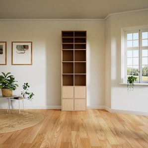 Hochschrank Eiche - Moderner Schrank: Türen in Eiche - Hochwertige Materialien - 79 x 252 x 34 cm, Selbst zusammenstellen