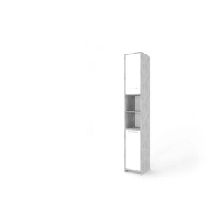 Hochschrank   ¦ grau ¦ Maße (cm): B: 30 H: 195