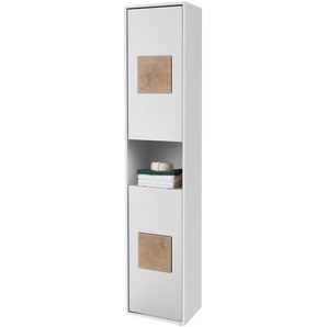 Hochschrank  Gremminer See ¦ weiß ¦ Maße (cm): B: 40 H: 190 T: 30.0