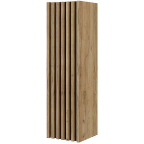 Hochschrank  Linstower See ¦ holzfarben ¦ Maße (cm): B: 34,3 H: 125 T: 35.8