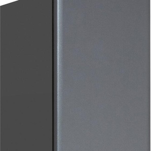 Hochschrank PELIPAL Quickset 327 Schränke Gr. B/H/T: 30 cm x 185,5 cm x 33 cm, 2 St., grau (anthrazit hochglanz) Bad-Hochschränke