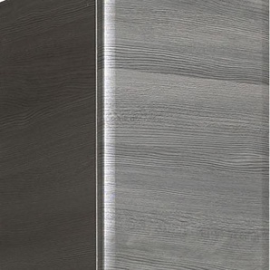 Hochschrank PELIPAL Quickset 328 Schränke Gr. B/H/T: 30 cm x 185,5 cm x 33 cm, 2 St., grau (graphit struktur, graphit struktur) Bad-Hochschränke Hochschrank Hochschränke Schränke Breite 30 cm, Metallgriffe, Türdämpfer, Glaseinlegeböden