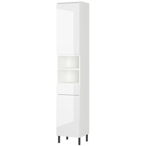Hochschrank  Seddiner See ¦ weiß ¦ Maße (cm): B: 34 H: 190 T: 34.0
