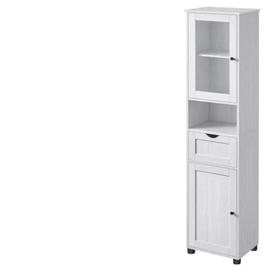 Hochschrank   ¦ weiß ¦ Maße (cm): B: 40 H: 165