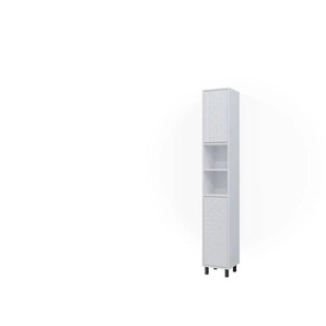 Hochschrank - weiß - Materialmix - 30 cm - 190,3 cm | Möbel Kraft