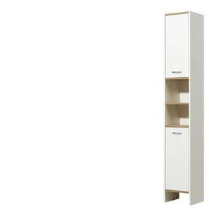 Hochschrank - weiß - Materialmix - 33 cm - 195,5 cm - cm 28,0 | Möbel Kraft