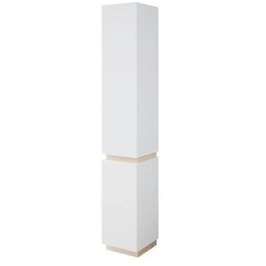 Hochschrank - weiß - Materialmix - 33 cm - 197,5 cm | Möbel Kraft