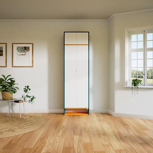 Hochschrank Weiß - Moderner Schrank: Türen in Weiß - Hochwertige Materialien - 77 x 252 x 34 cm, Selbst zusammenstellen