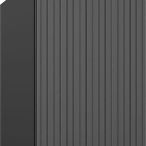 Hochschrank WELLTIME G-Line Schränke Gr. B/H/T: 35 cm x 160 cm x 35 cm, 1 St., Komplettausführung, grau (graphite) Bad-Hochschränke