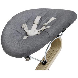 Hochstuhleinlage Nomi , Dunkelgrau, Hellrosa , Textil , Uni , Füllung: Polyester , 26x13 cm , Textiles Vertrauen - Oeko-Tex®, Reach , schadstofffrei , Babymöbel, Hochstühle & Zubehör, Hochstuhlzubehör