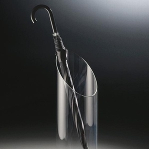 Hochwertiger Acryl-Glas Schirmständer, klar, Ø 20 cm, H 60 cm, Acryl-Glas-Stärke 8 mm