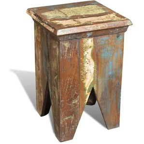 Hocker Altholz Massivholz Vidaxl
