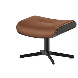 Hocker aus Leder Timeout ¦ braun ¦ Maße (cm): B: 50 H: 34 T: 38.0