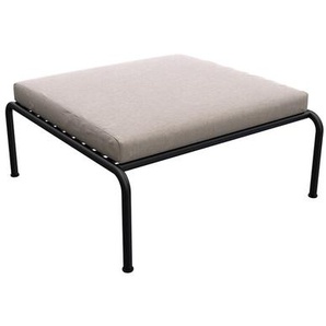 Hocker Avon Houe beige, Designer Henrik Pedersen, 30.5 / mit Kissen 40.5x81.2x81.2 cm