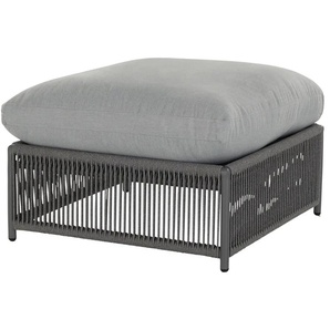 Hocker  Barcelona ¦ grau ¦ Maße (cm): B: 80,5 H: 33 T: 80.5