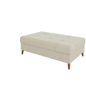 S-STYLE Hocker Maya - beige - Materialmix - 118 cm - 40 cm | Möbel Kraft