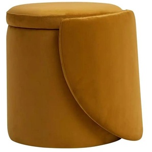 Hocker ¦ gelb ¦ Maße (cm): B: 45 H: 75