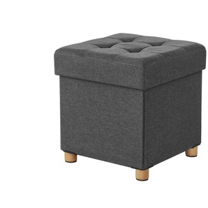 Hocker   ¦ grau ¦ Maße (cm): B: 38 H: 40