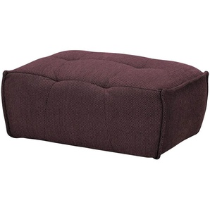 Hocker Jeaneva - rot - Materialmix - 90 cm - 38 cm - cm 64,0 | Möbel Kraft