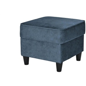 Hocker  Kivana ¦ blau ¦ Maße (cm): B: 52 H: 45 T: 52.0