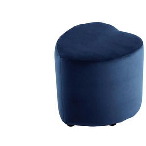 Hocker  Love ¦ blau ¦ Maße (cm): B: 45 H: 47 T: 47.0