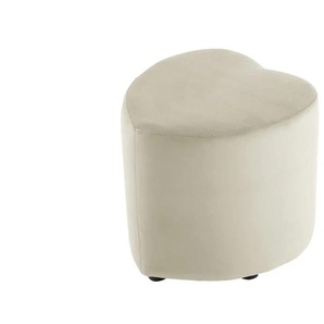 Hocker  Love  ¦ creme ¦ Maße (cm): B: 45 H: 47 T: 47.0