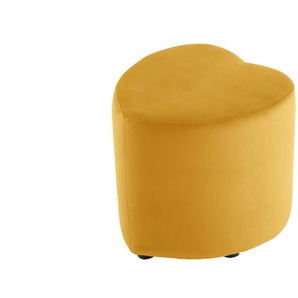 Hocker  Love ¦ gelb ¦ Maße (cm): B: 45 H: 47 T: 47.0