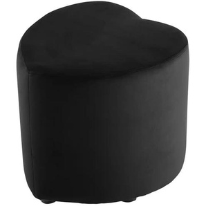 Hocker  Love ¦ schwarz ¦ Maße (cm): B: 45 H: 47 T: 47.0