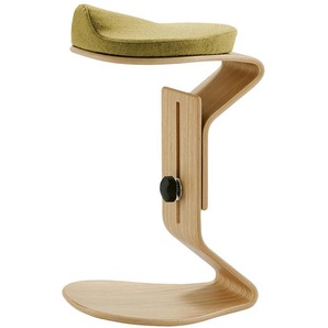 Hocker myERCOLINO 38 x 75 x 39cm Gelb/Olivgelb