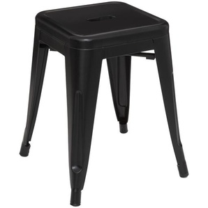 Hocker Niko Metall, Schwarz