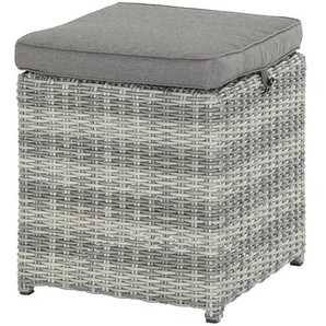 Hocker  Padua ¦ grau ¦ Maße (cm): B: 41,5 H: 40,5 T: 41,5