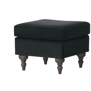 Hocker - schwarz - Materialmix - 55 cm - 44 cm - cm 55,0 | Möbel Kraft