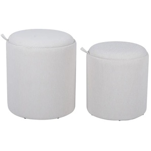 Hocker-Set  Villia ¦ Maße (cm): H: 44  Ø: 39