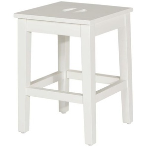 Hocker  Tarun ¦ weiß ¦ Maße (cm): B: 33 H: 47 T: 33