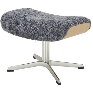 Hocker  Tinmeout ¦ grau ¦ Maße (cm): B: 50 H: 34 T: 38.0