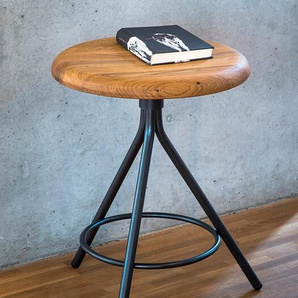 Hocker Triple grau, Designer Kaschkasch, 46 cm