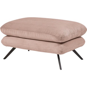 Hockerbank 3C CANDY Beatrice Hocker Gr. B/H/T: 120 cm x 45 cm x 60 cm, Breitcord, rosa (rosé) Sitzhocker Hocker mit modernem Polsteraufbau, auch in Breitcord, passend zur Serie