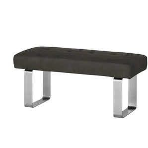 Hockerbank - braun - Materialmix - 113 cm - 51 cm - cm 48,0 | Möbel Kraft