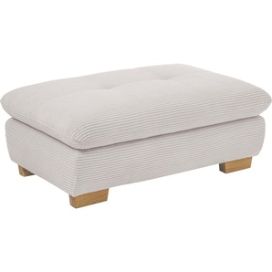 Hockerbank 1200, grau, B:106cm H:43cm T:74cm, Cord GCT (92% Polyester, 8% Nylon), SET ONE BY MUSTERRING, Hocker, Passend zur Serie SO 1200, 106 x 74 cm