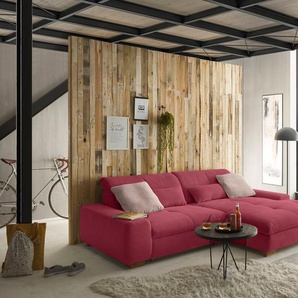 Hockerbank 1200, rot, B:106cm H:43cm T:74cm, Cord GCT (92% Polyester, 8% Nylon), SET ONE BY MUSTERRING, Hocker, Passend zur Serie SO 1200, 106 x 74 cm