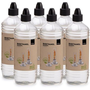 höfats Bioethanol Brenngel für Spin 90 und 120 - 6er-Set - klares Gel - 6er-Set: 1 Liter