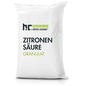 Höfer Chemie Gmbh - 25 kg Zitronensäure Granulat in Lebensmittelqualität