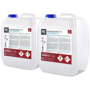Höfer Chemie Gmbh - 2x 5 l Ameisensäure 75% technische Qualität