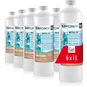 Höfer Chemie Gmbh - 6x 1 l baycinex® Metall-Ex in handlicher Flasche