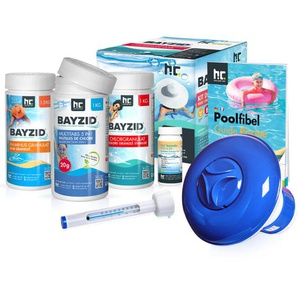 Höfer Chemie Gmbh - bayzid® Pool Starterset 7 tlg Wasserpflege durch Chlor, ph Minus und Multitabs