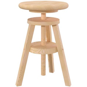 Höhenverstellbarer hocker mit Schrauben